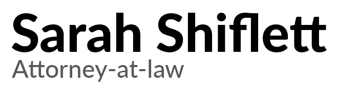 Sarah Law Logo